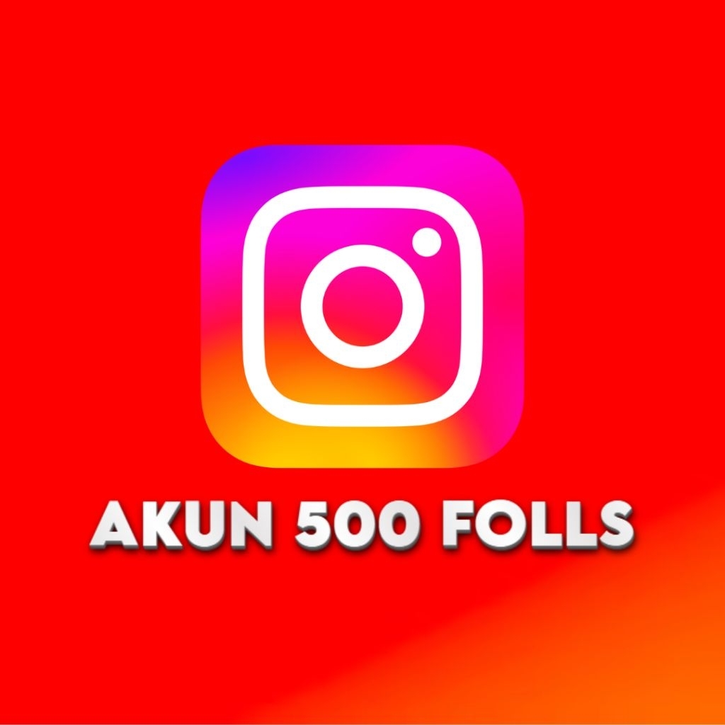 Akun Instagram 500 Foll Termurah
