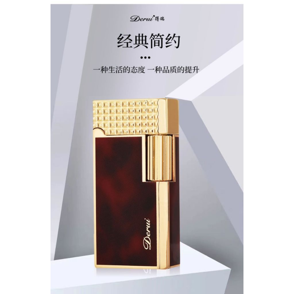 Korek api DERUI sumbu minyak-Desain slim klasik modern