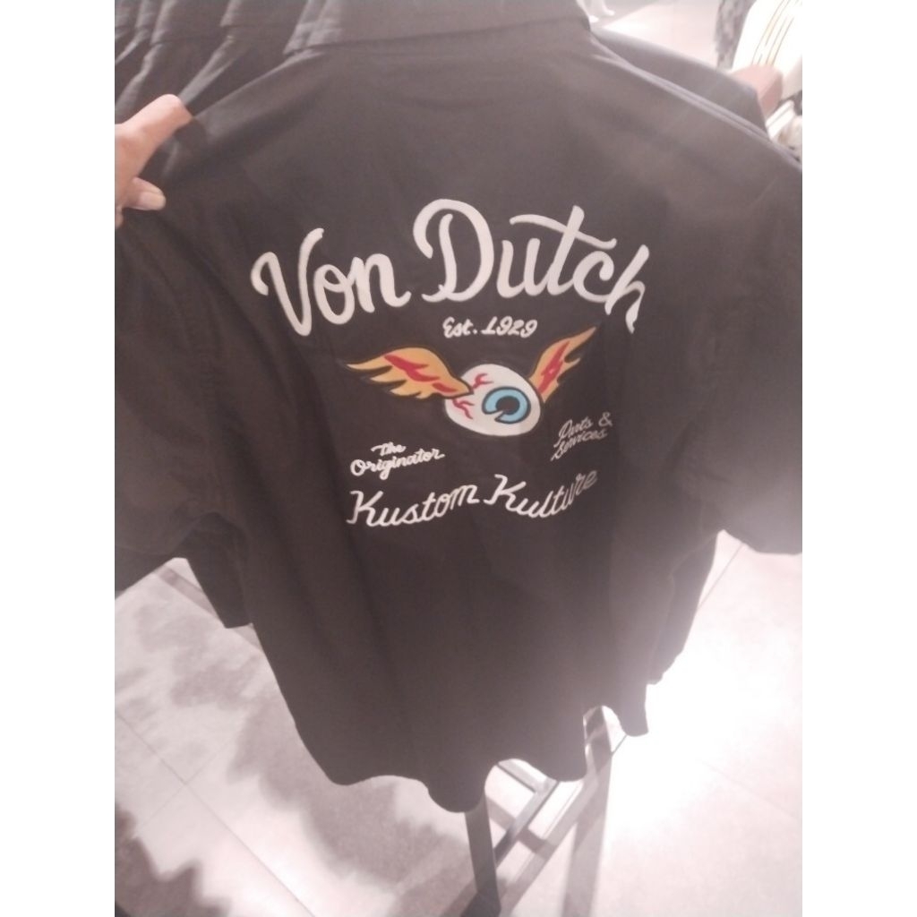 KEMEJA VON DUTCH ORIGINAL - BLACK EYE