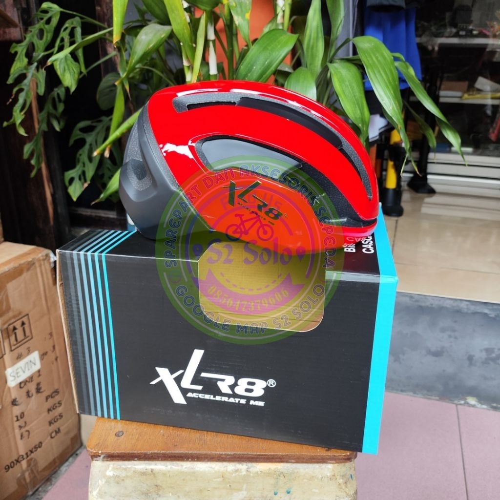 XLR8 2 helm sepeda lipat commuter bike federal mtb roadbike gravel bicycle helmet