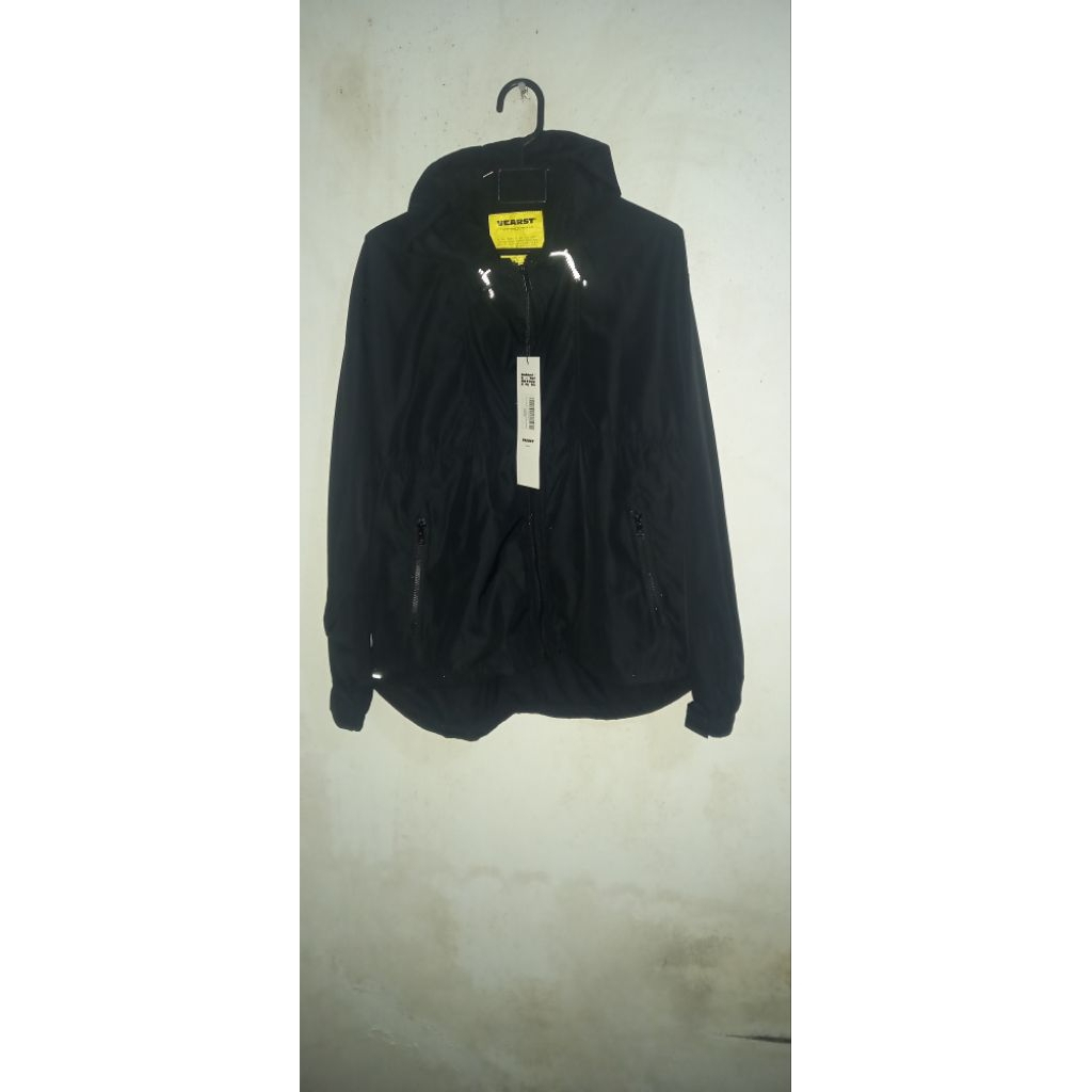 VEARST RHODES - Anorak Jacket Black Size L Brand New With Tag & Goodiebag