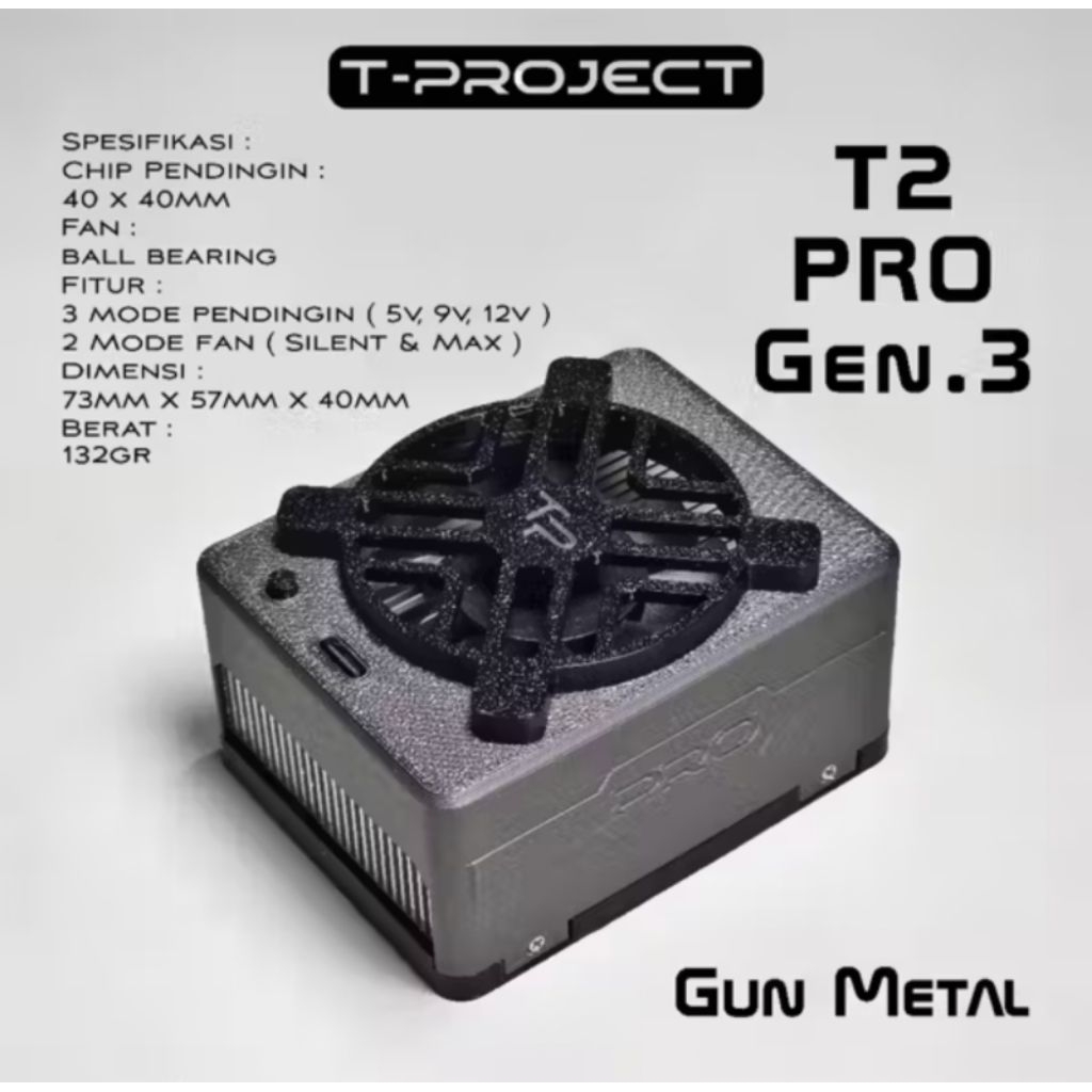 T2 Pro Gen 3 Nebula Gold | T-Project Cooler DIY (NEW)