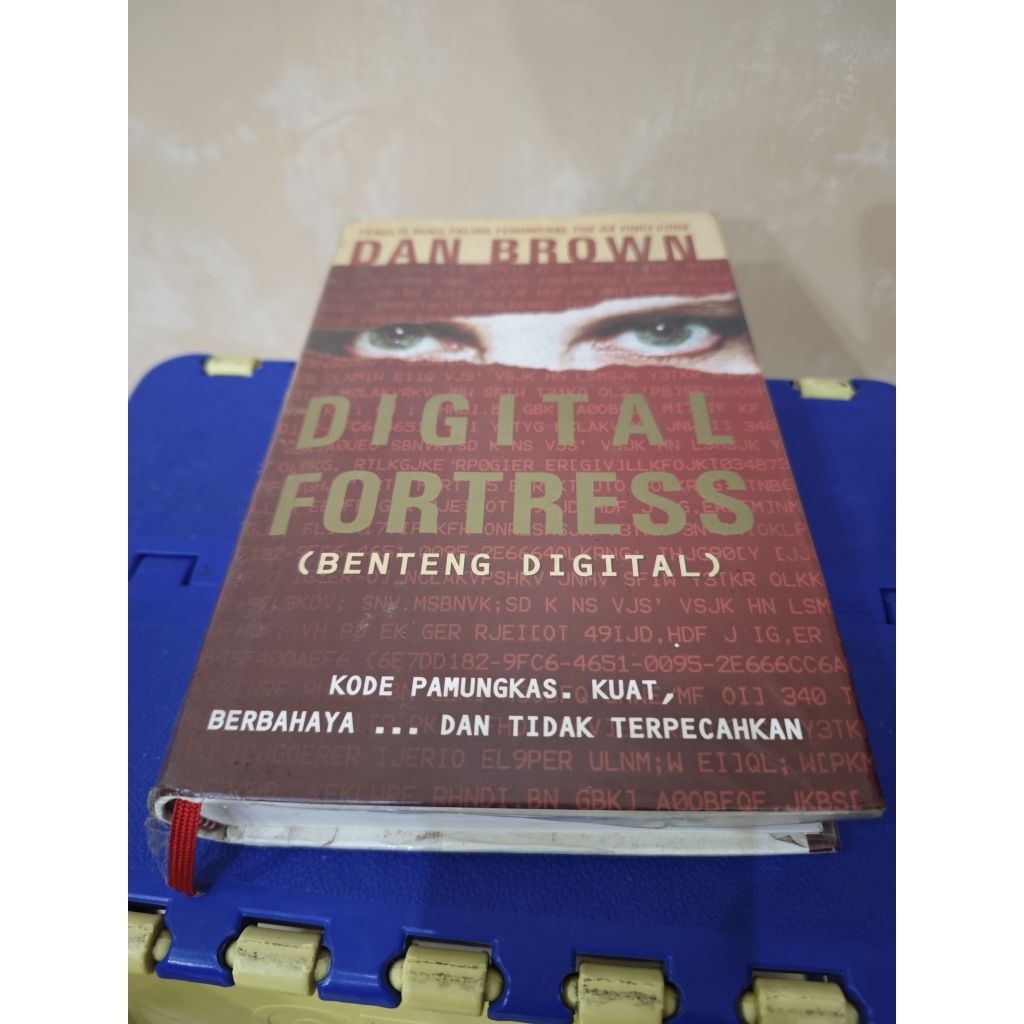Novel Digital Fortress Dan Brown Hard Cover HC Ori Original Benteng Novel Lost Symbol The Da Vinci C