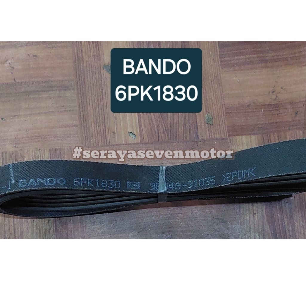 Fan Belt 6PK1830 Serpentine Belt Mobil AC Alternator Power Steering Good quality