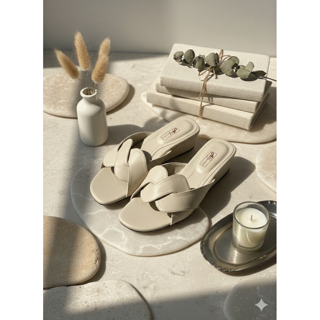 mules wanita/ sandal mules wanita/ sandal flat wanita/ sandal mules kekinian/KODE 014