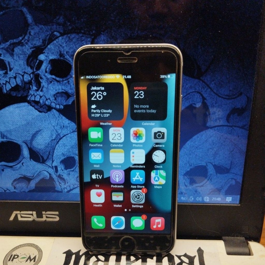iPhone 6s 16gb sinyal aktif bukan bypass