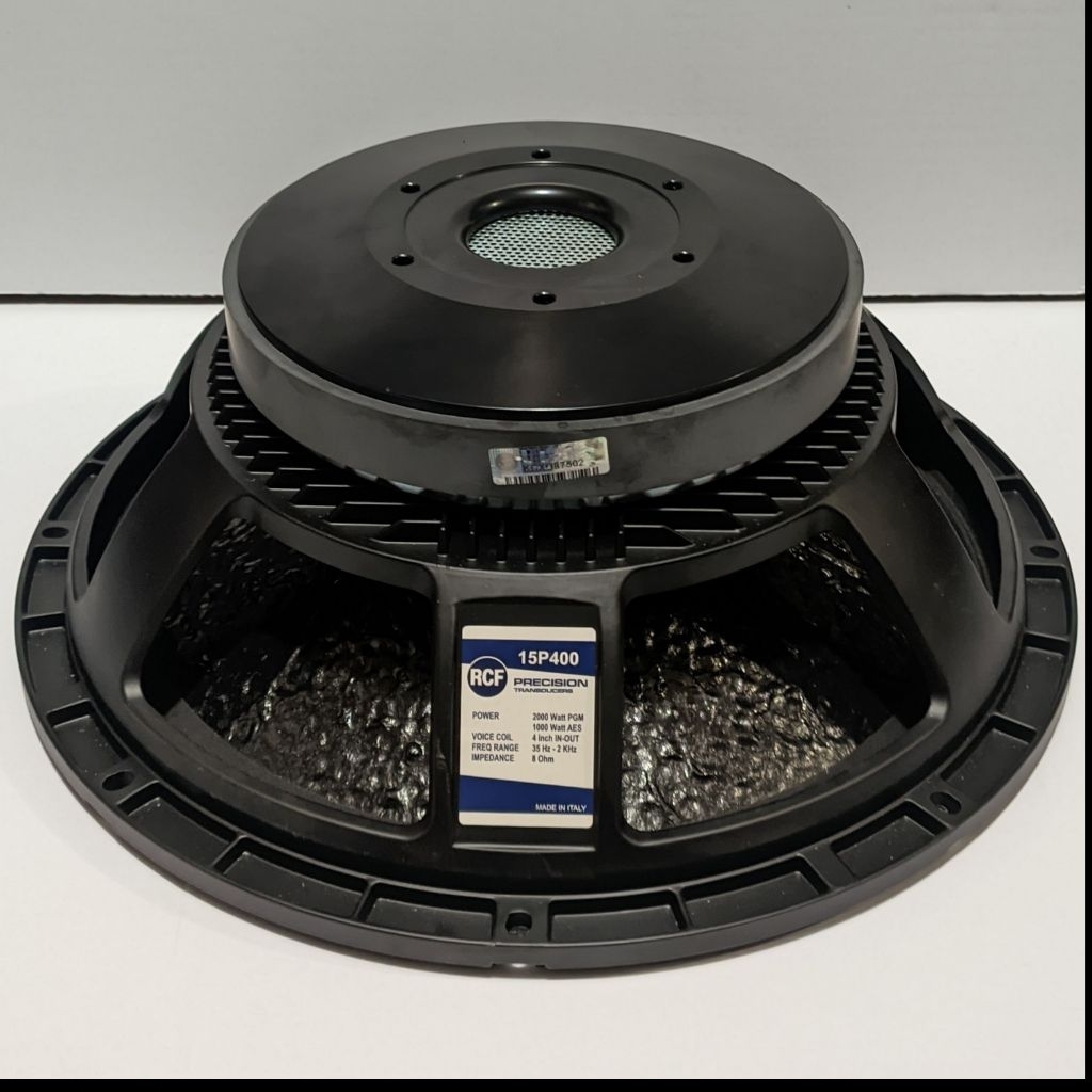 speaker komponen 15 inch RCF 15P400 VC 4 IN Daya 1000 WATTS / speaker 15 inch RCF 15P400 vc 4 in dau