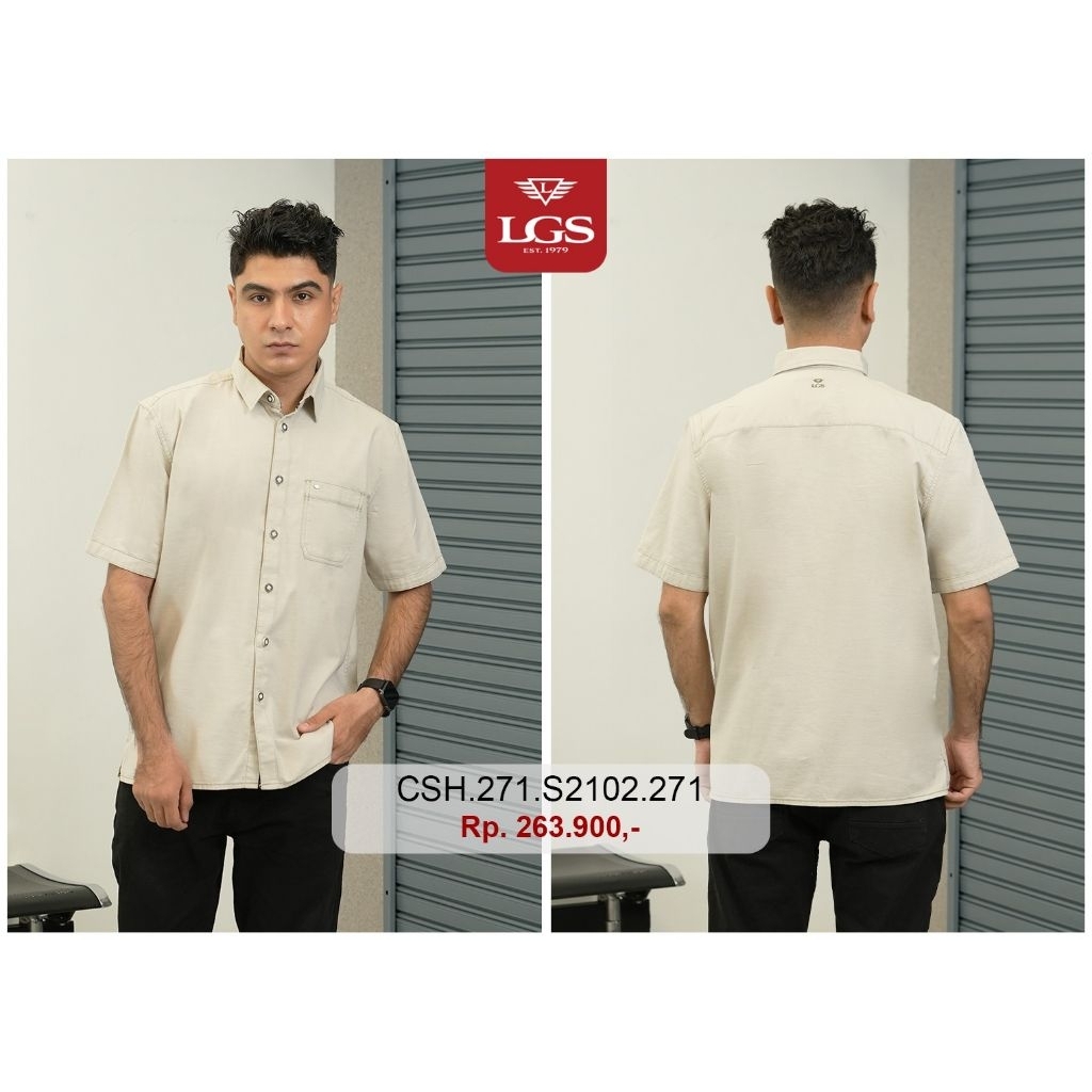 Kemeja Pria LGS ORIGINAL REGULAR FIT