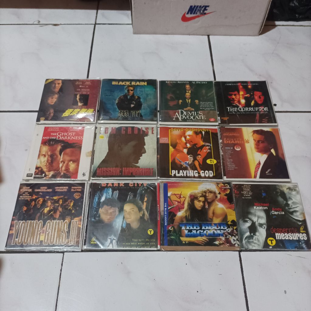 Paket Take All VCD 12 Film Mission Impossible Blue Lagoon Young Guns dll