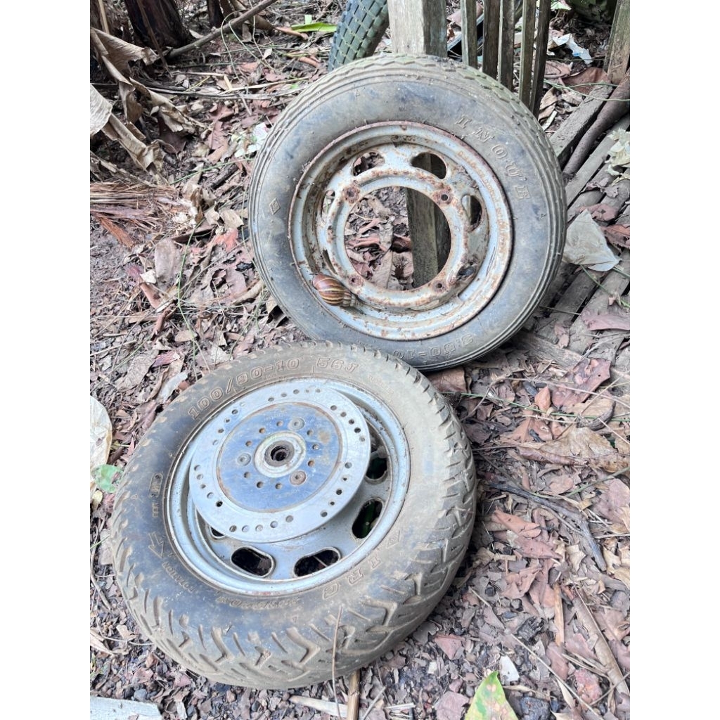 velg set whellset wheel set kymco ring 10 sesuai foto