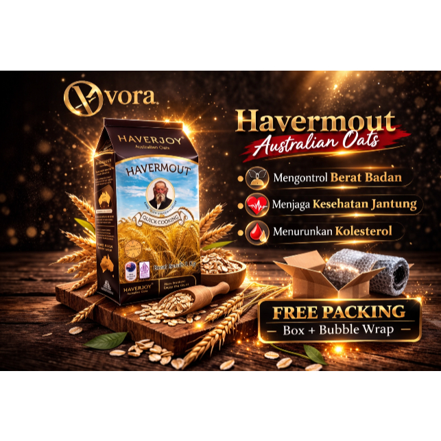 Haverjoy Oatmeal / Haverjoy / Makanan Diet / Makanan Penurun Berat Badan / Makanan Sehat / Haverjoy 