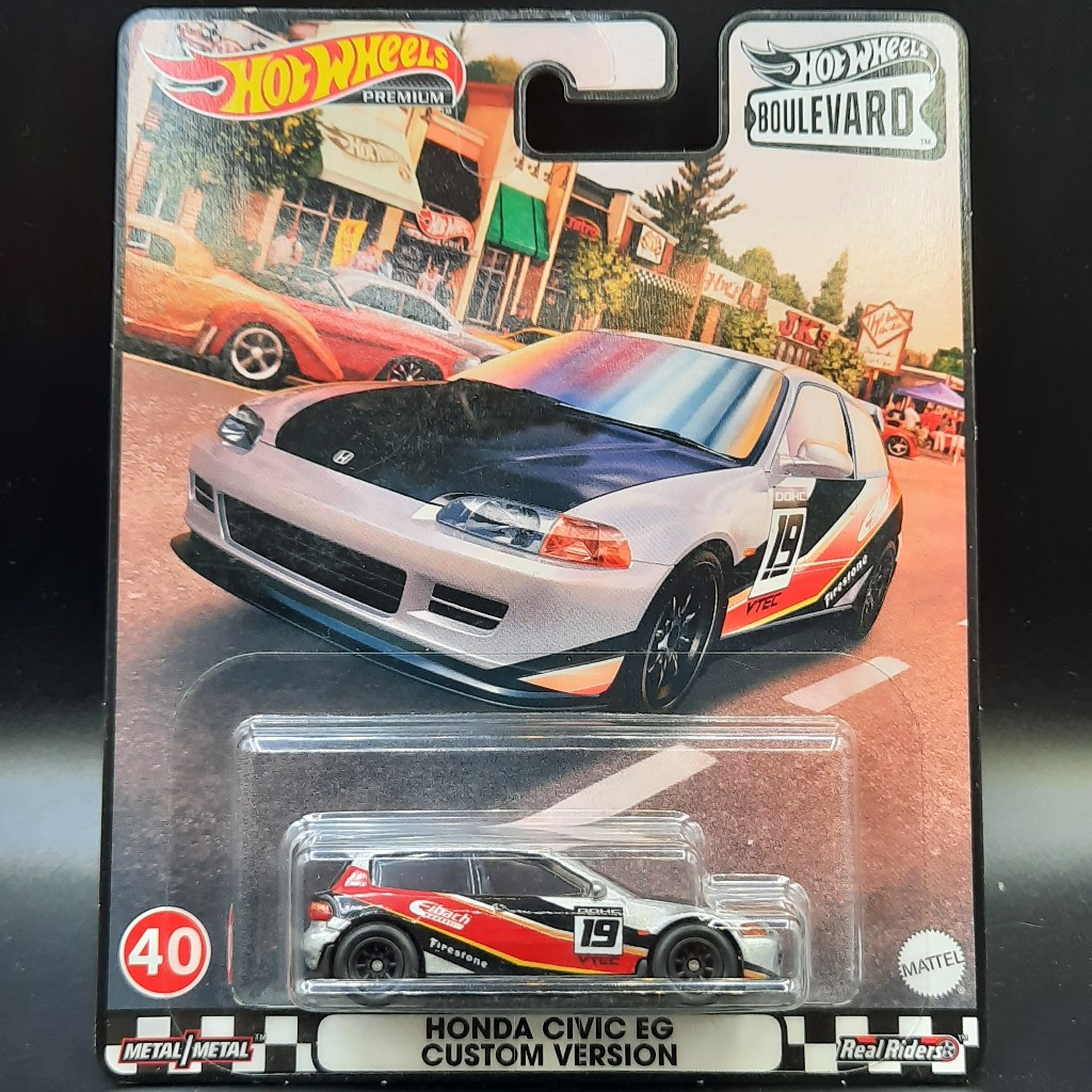 Hot Wheels Boulevard Honda Civic EG Custom Version