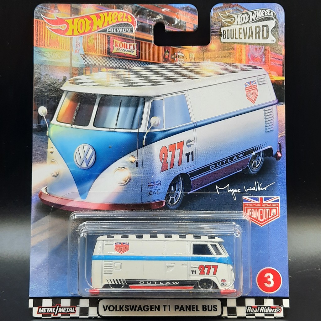 Hot Wheels Boulevard Volkswagen T1 Panel Bus