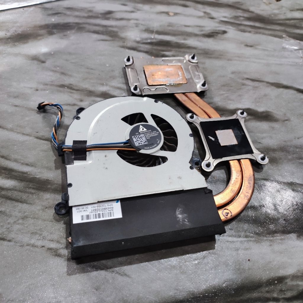 heatsink Fan kipas pendingin laptop hp envy 15-J