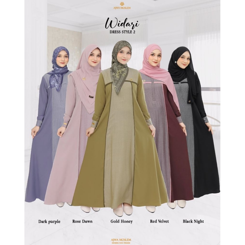 GAMIS WIDARI BY AJWA MOSLEM
