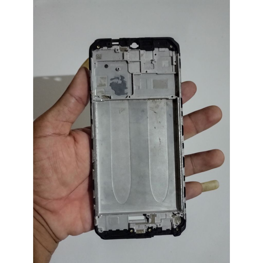 frame tatakan lcd redmi 9 ori copotan