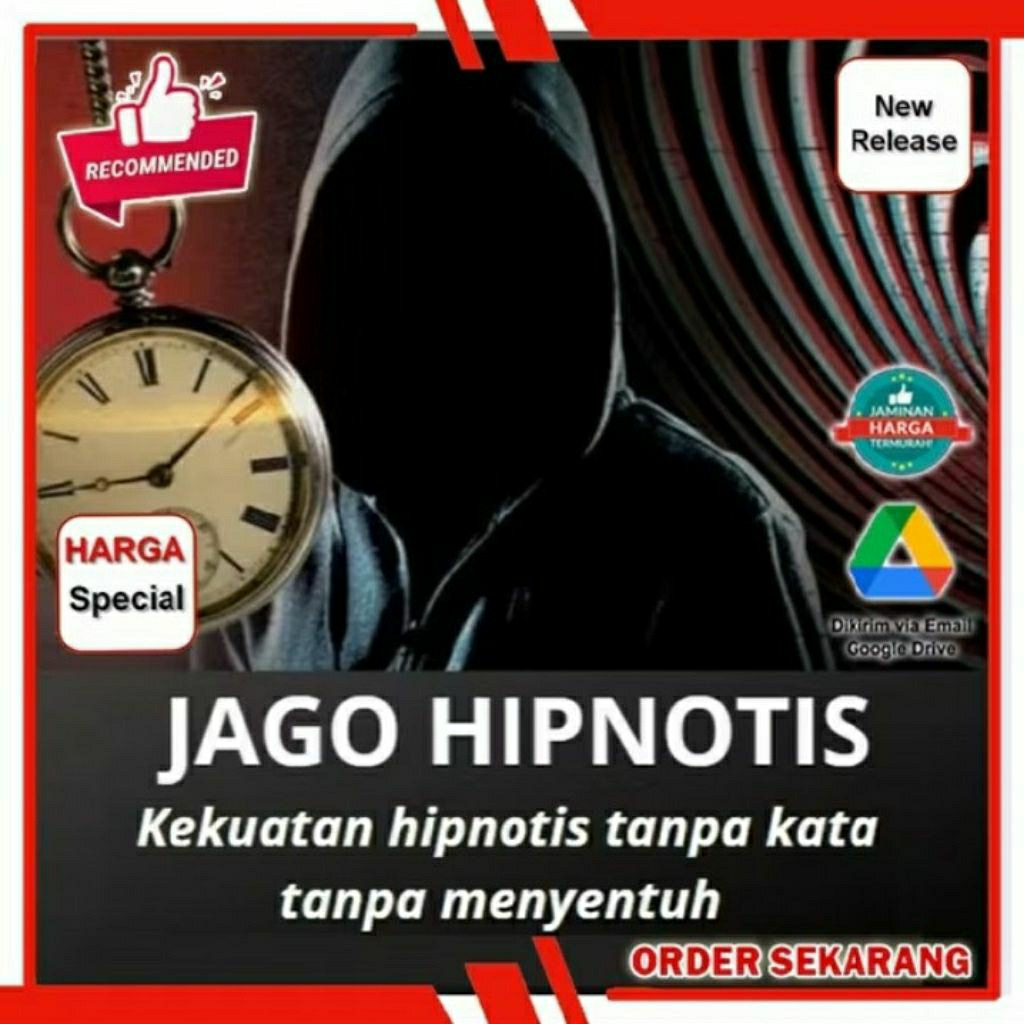 PROMO JAGO HIPNOTIS Kekuatan Hipnotis Tanpa Kata Tanpa Menyentuh