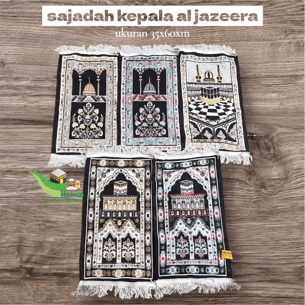 [ GROSIR 10Pcs ] Sajadah kecil Polycotton Rumbai Kepang AL-JAZEERA Turkey
