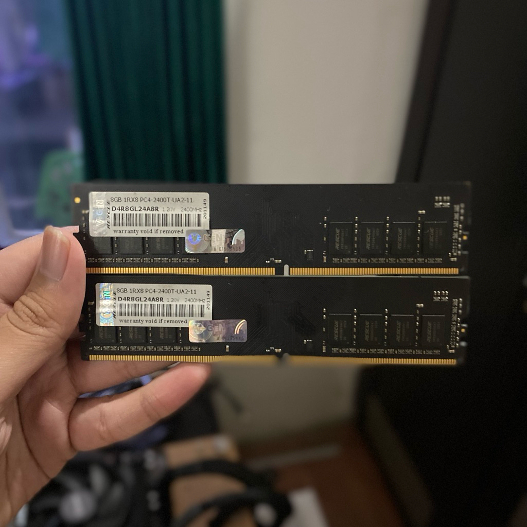 Ram ddr4 v-gen rescue 16gb (2x8gb) 2400mhz