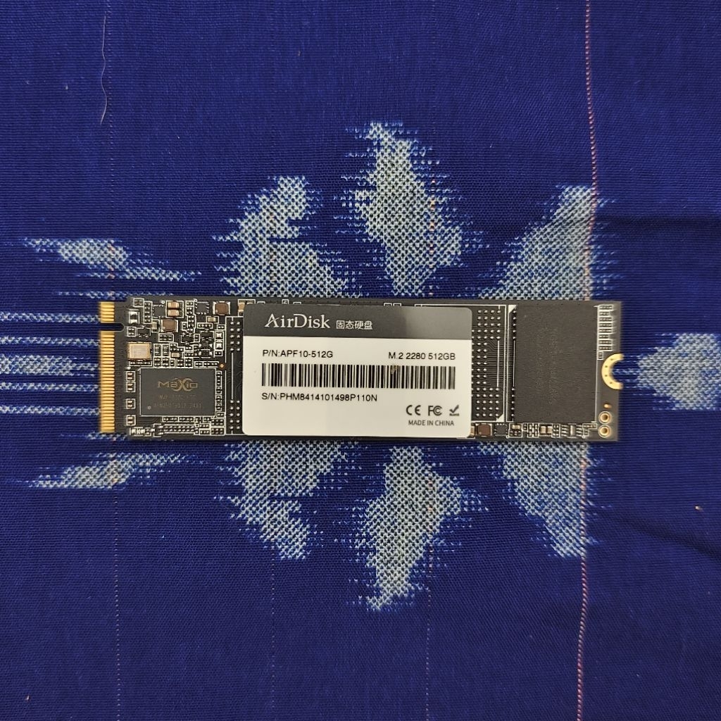 SSD NVME 512GB Gen 4 100/100 Joss