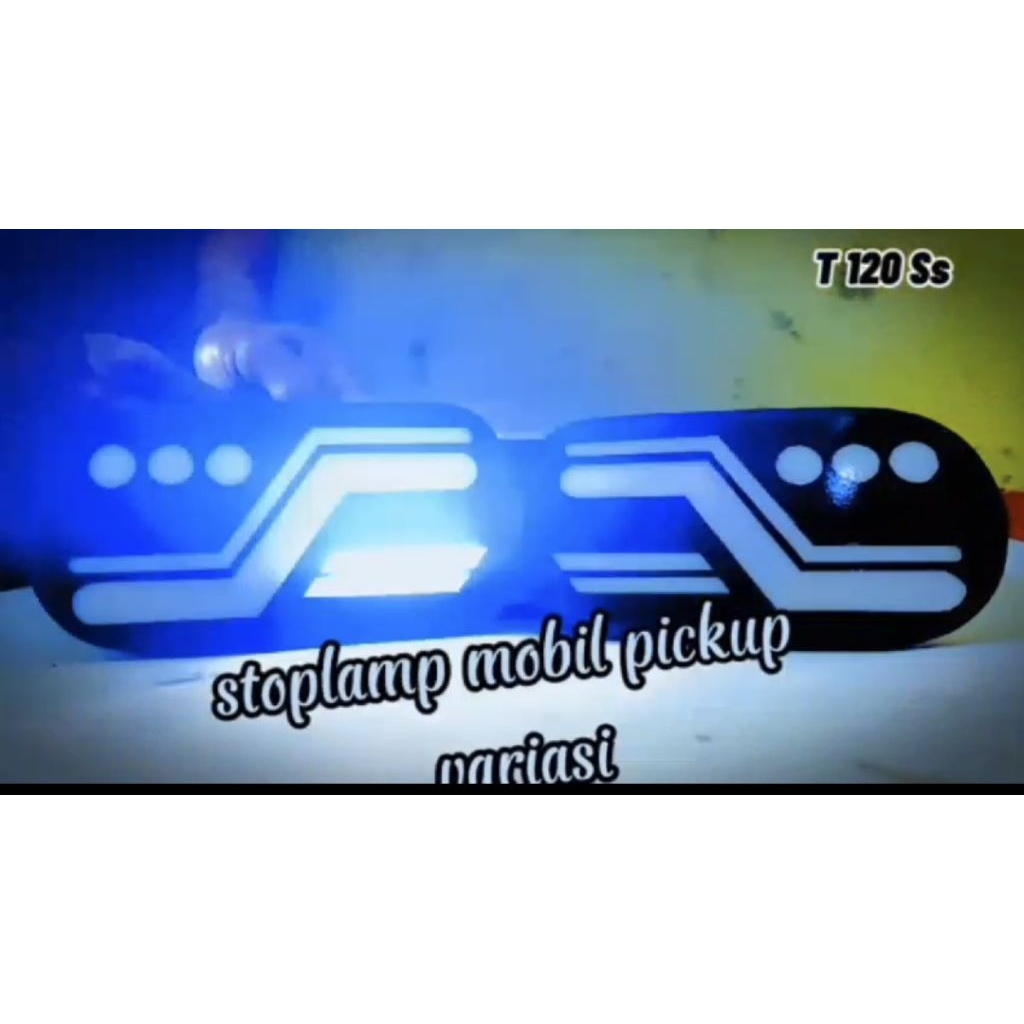 Stoplamp mobil pickup Mitsubishi T120ss LED lampu rem lampu belakang 12 volt