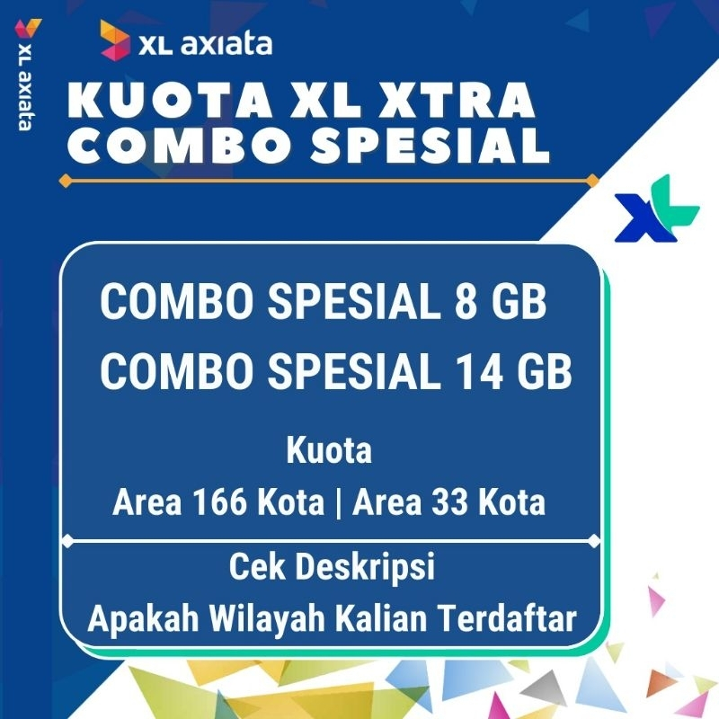 PAKET DATA XL MURAH XTRA COMBO SPESIAL 8GB & 14GB