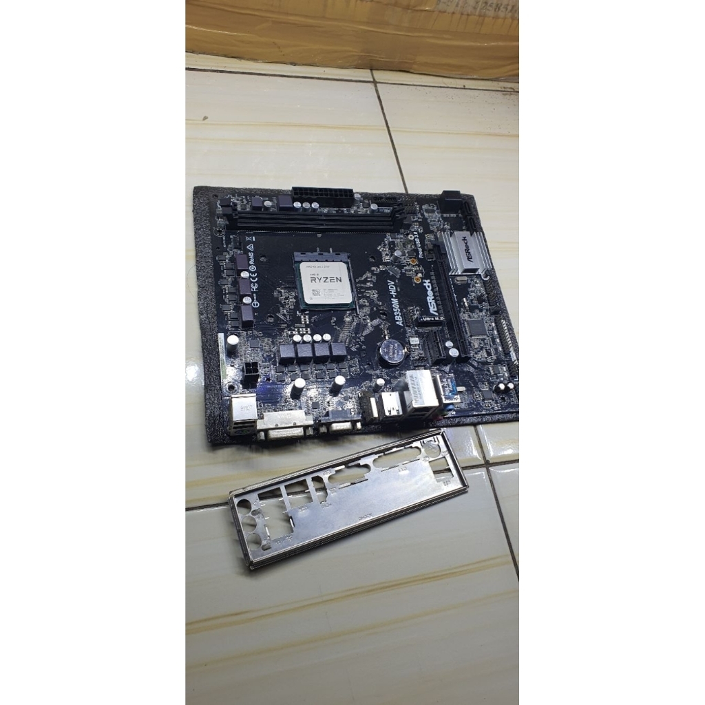 Asrock AB350M Hdv prosesor Ryzen 5 3500 tag i3 i5 i7 b450 b550 a320m