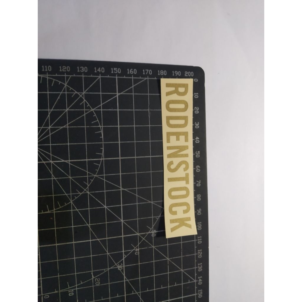 stiker cutting rodenstock