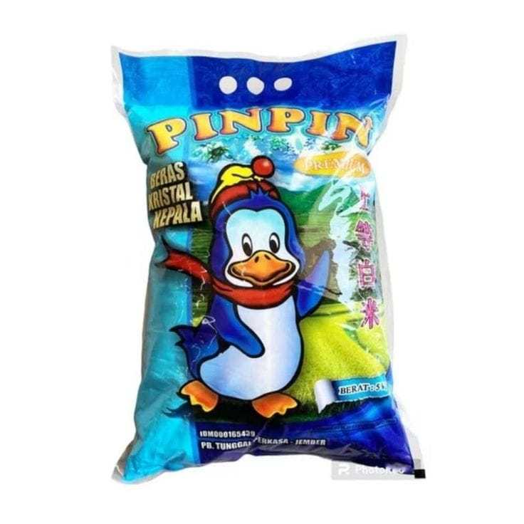 Beras Raja Pin Pin 3kg (Khusus Gojek / Grab Sidoarjo )