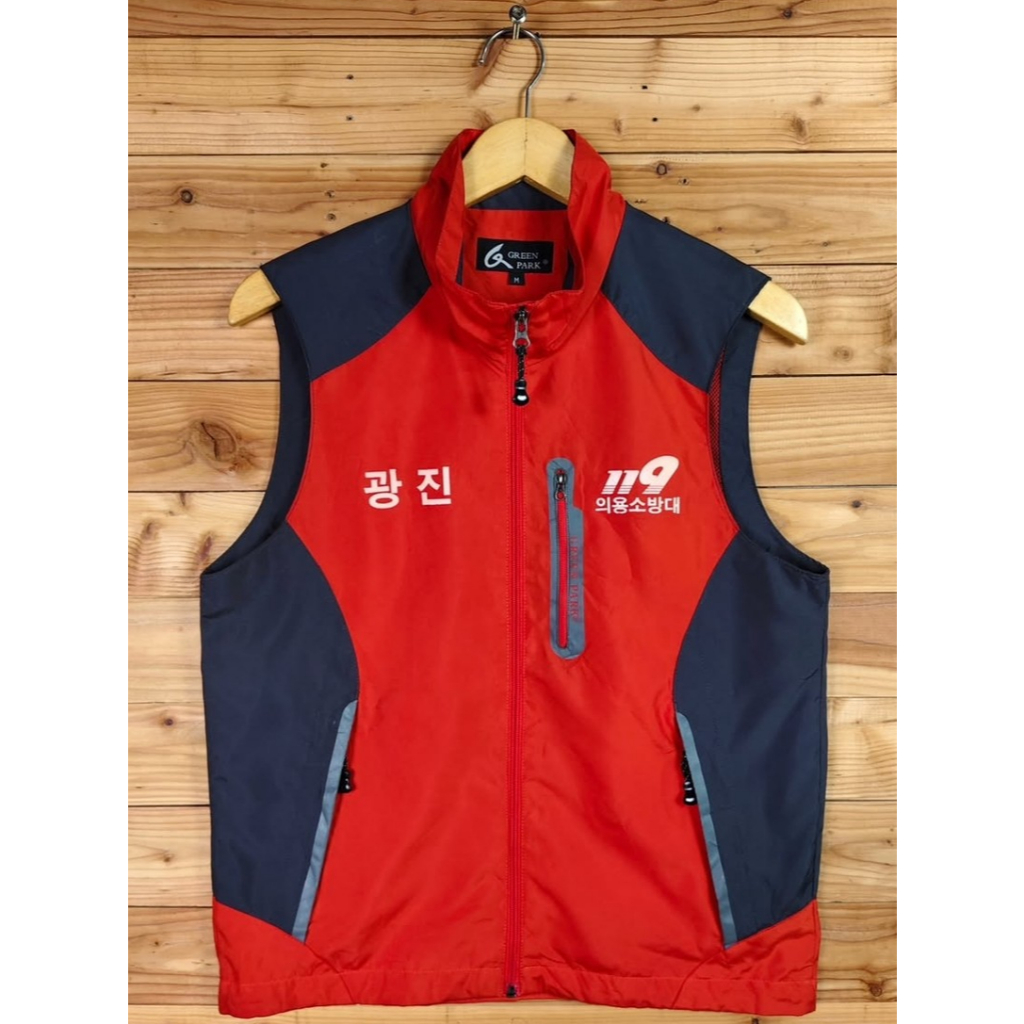 GREEN PARK WATER REPELLENT OUTDOOR CASUAL VEST SIZE L, LD 110