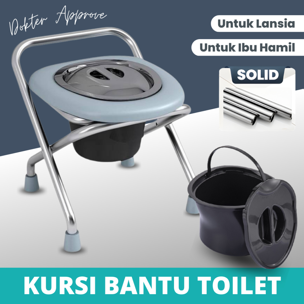 Kursi Toilet Kursi Toilet Lipat Kursi Toilet Praktis Kursi Toilet Untuk Orang Tua Atau Ibu Hamil