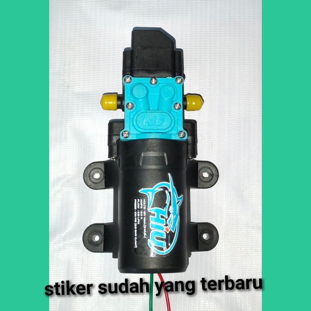 pompa air dc 12 volt 5 LPM HIU soket soket