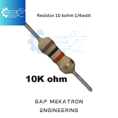 Resistor 10K ohm 1/4 watt
