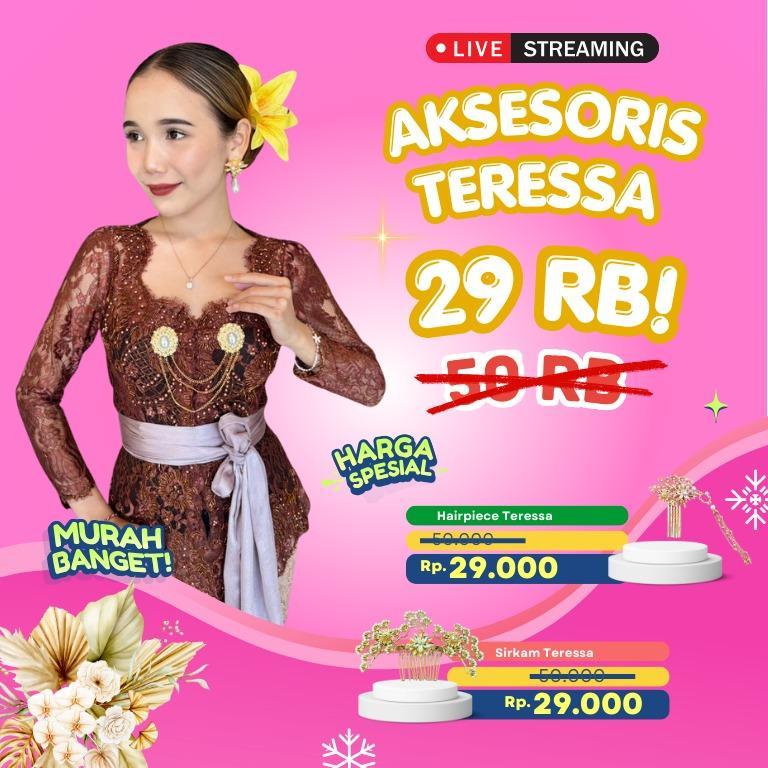 STARLIGHT - AKSESORIS HAIRDO TERESSA / Aksesoris Rambut / Aksesoris Hairdo