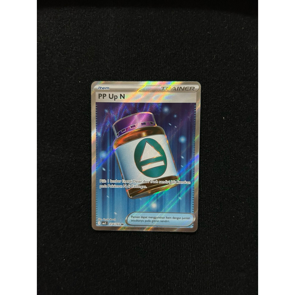 PP UP N SR ma3 214/193 POKEMON CARD TCG INDONESIA KARTU POKEMON