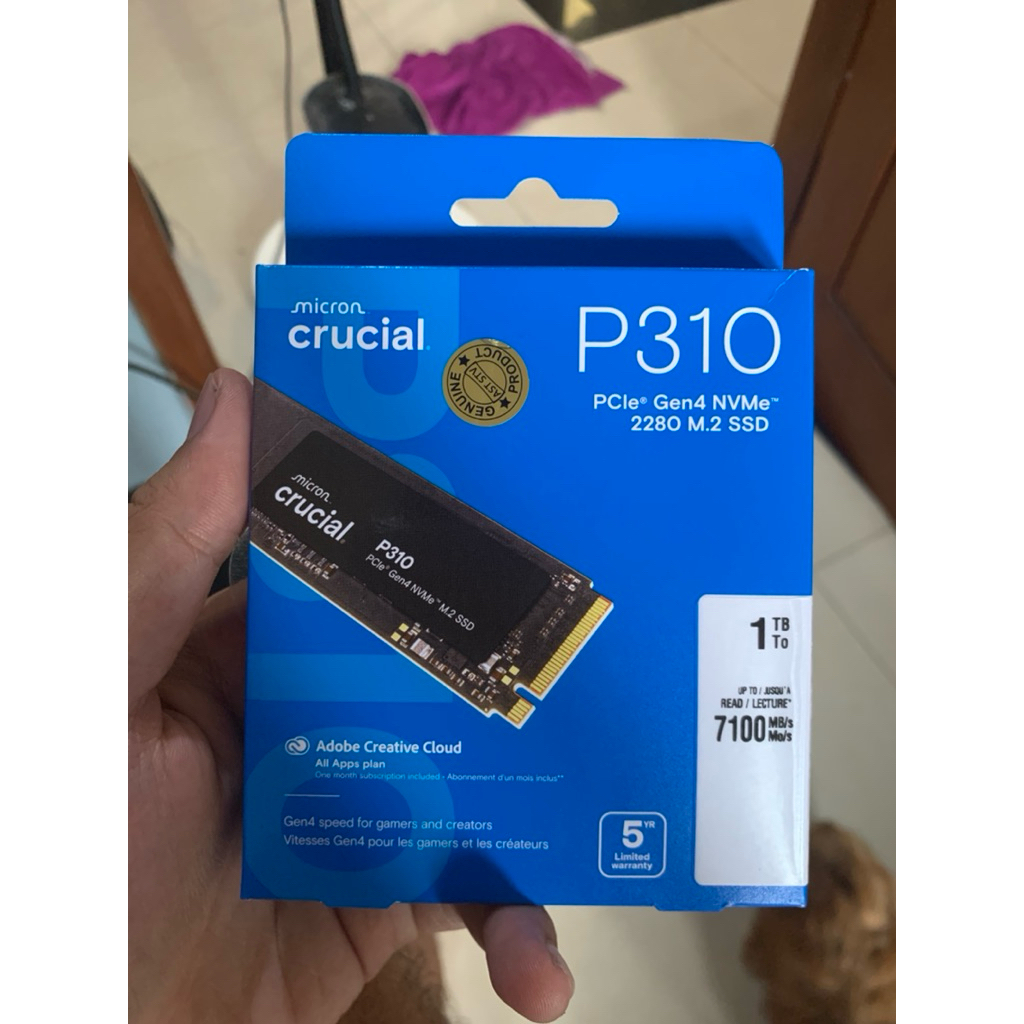 SSD crucial 1tb