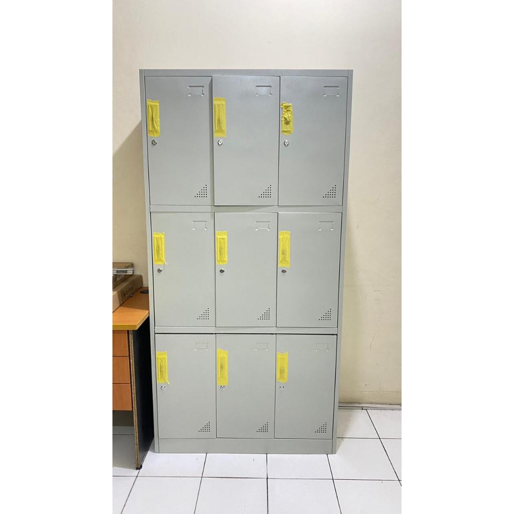 locker besi 9 pintu abbond