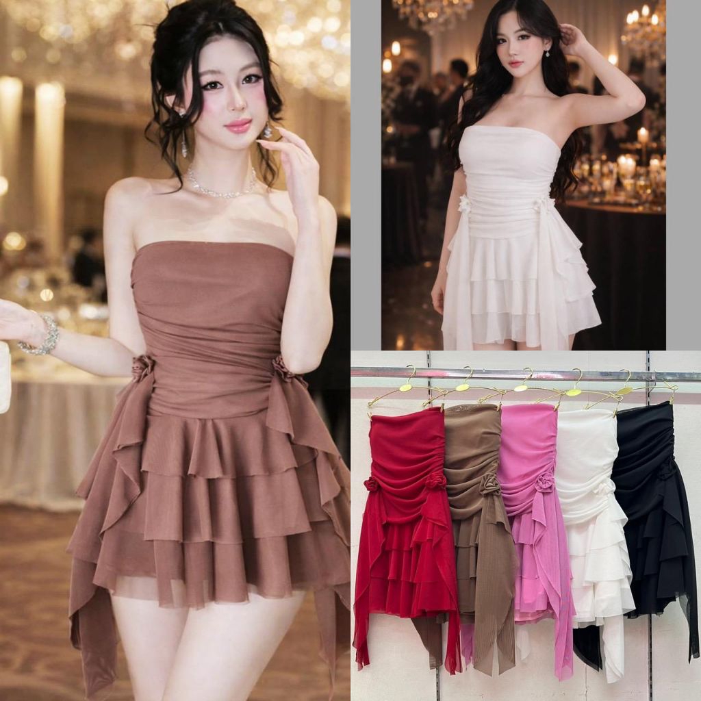 Sunny  - 798 / gaun wanita pendek sexy / Mini dress pendek / Gaun pesta elegant wanita / dress mini 
