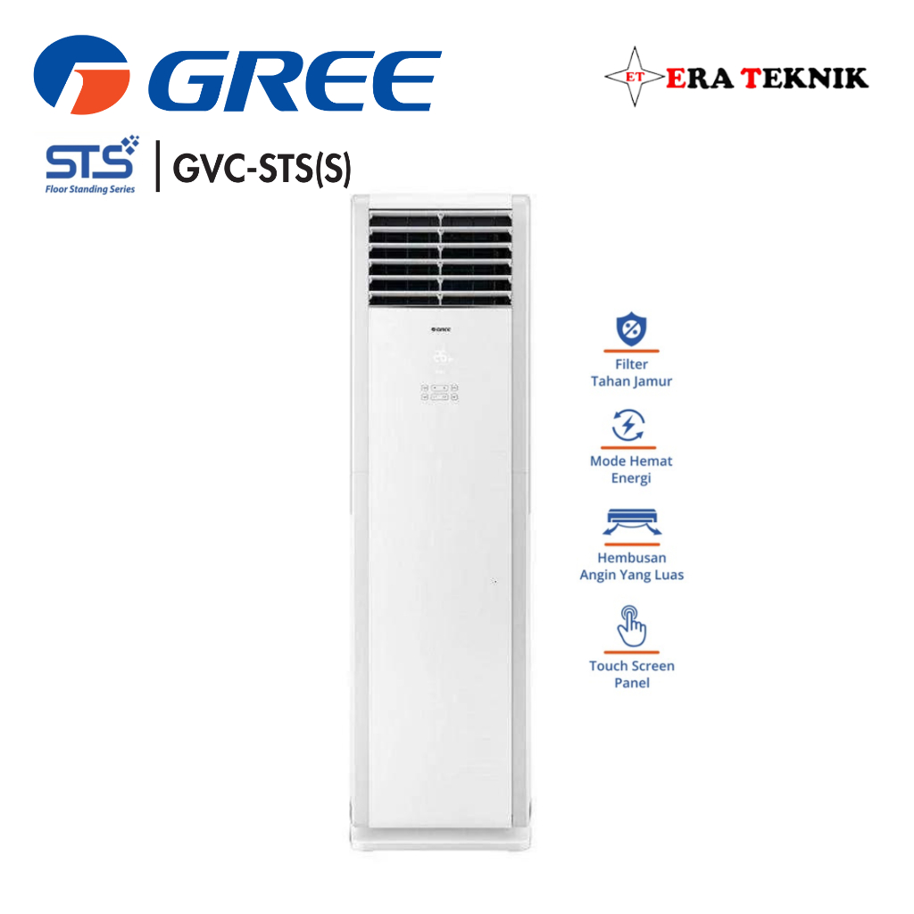 AC Floor Standing 5PK Gree non inverter GVC48STS(S) ECO