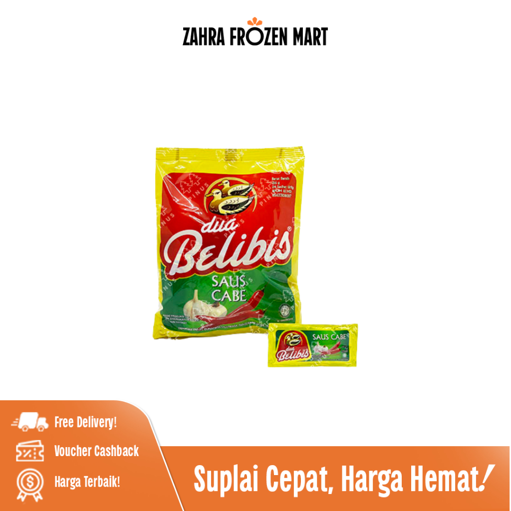 Belibis Sachet Saos Cabe - Zahra Frozen Mart
