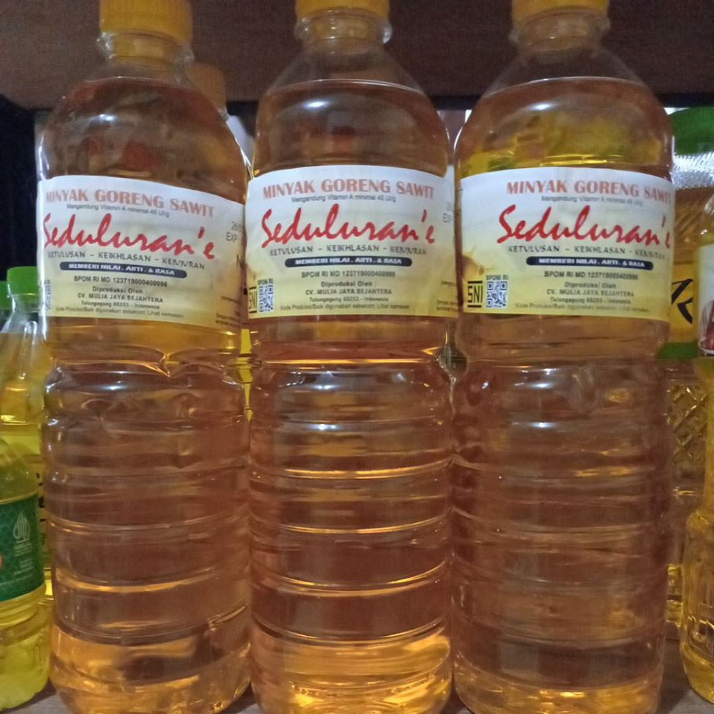 minyak goreng 1L botol