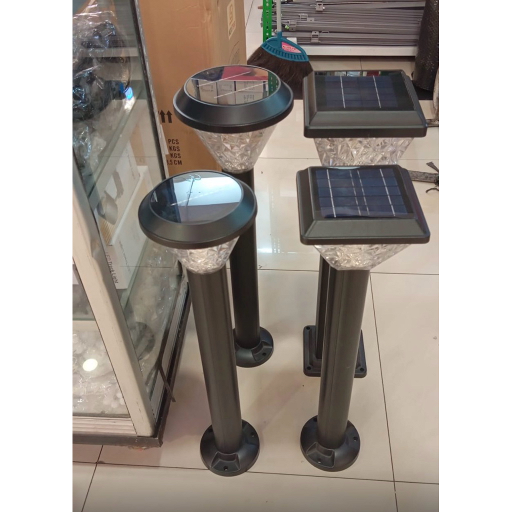 Tiang Lampu taman solar / Lampu Taman Solar model Tiang