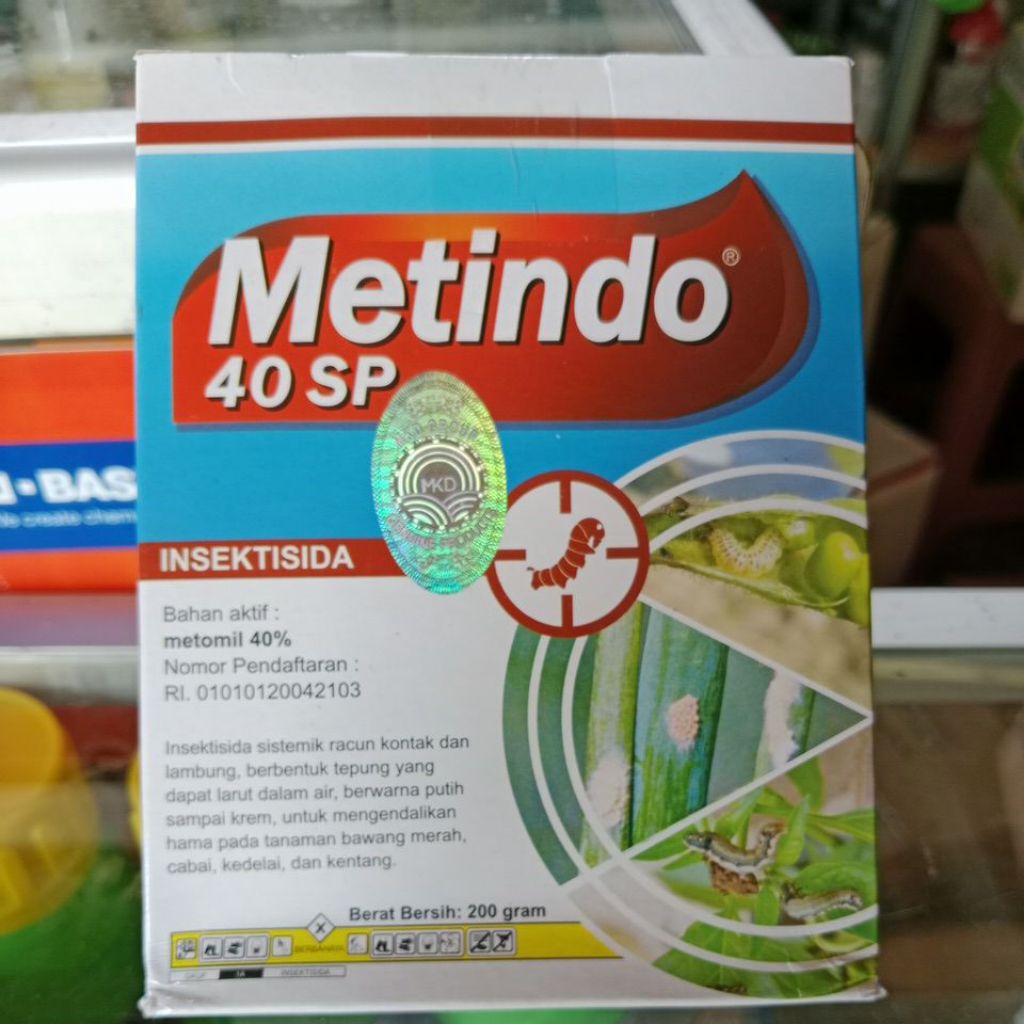 Insektisida Bahan Aktif metomil 40% Metindo 40 SP