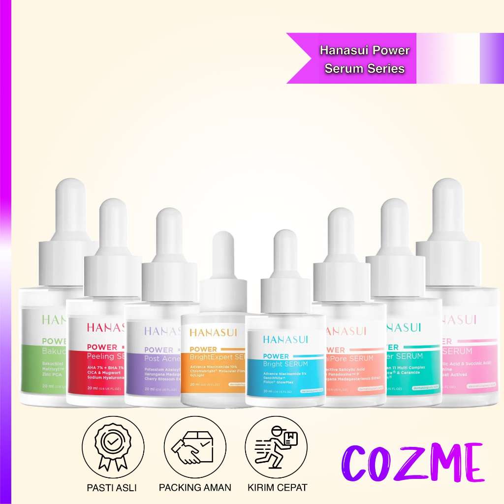 HANASUI Power Serum 20mL | BRight Expert | Retinol | Acne | Barrier | Mini Pore
