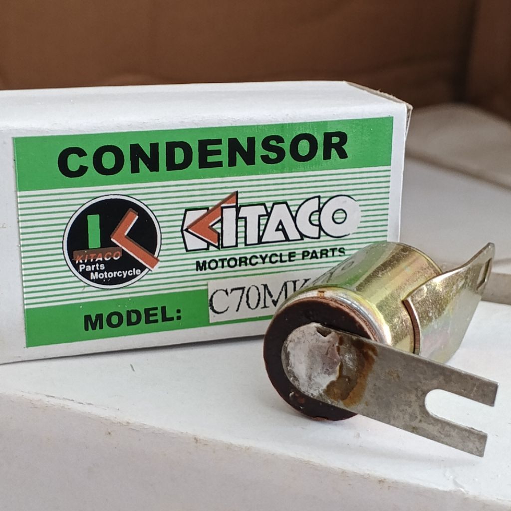 (ELA) KONDENSOR C70MK2 c70 c 70 condensor alat ikan hama kitaco kitako platina motor bebek klasik