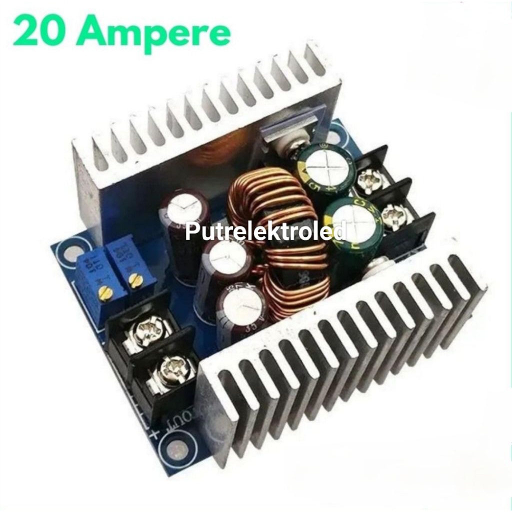 Converter 20Amper DC 24 Volt to DC 12 Volt / Step Down 20A 24V - 12V