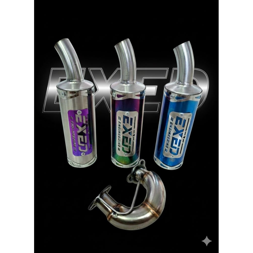 knalpot mesin sprayer khusus 50cc atau mini gp ORIGINAL EXED