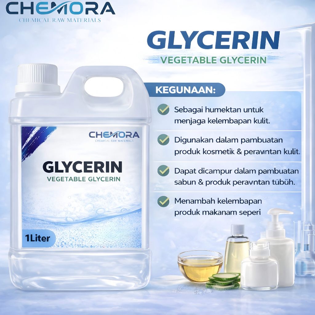 GLISERIN 1 LITER - GLISERIN NABATI - 1 LITER