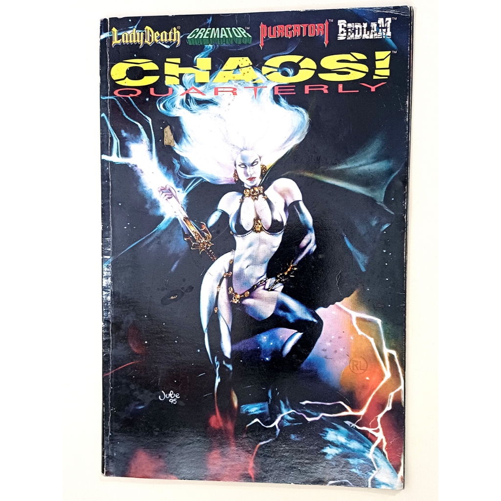 Chaos Quarterly #1 – Chaos Comics – October 1995 – Featuring Lady Death, Purgatori, Cremator & Bedla