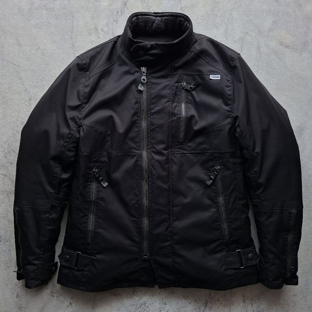 Motor Racing Jaket By POWERAGE (Black) Full Protector